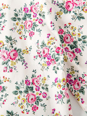 Little Girls Spring Floral Blouse Shirt Long sleeved Top Children s Casual Shirt