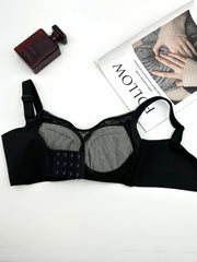 Lace Push Up Bra Full Coverage Comfy Breathable Lingerie