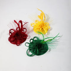 Feather Veil Vintage Fascinators Hat Kentucky Derby Hat For Women