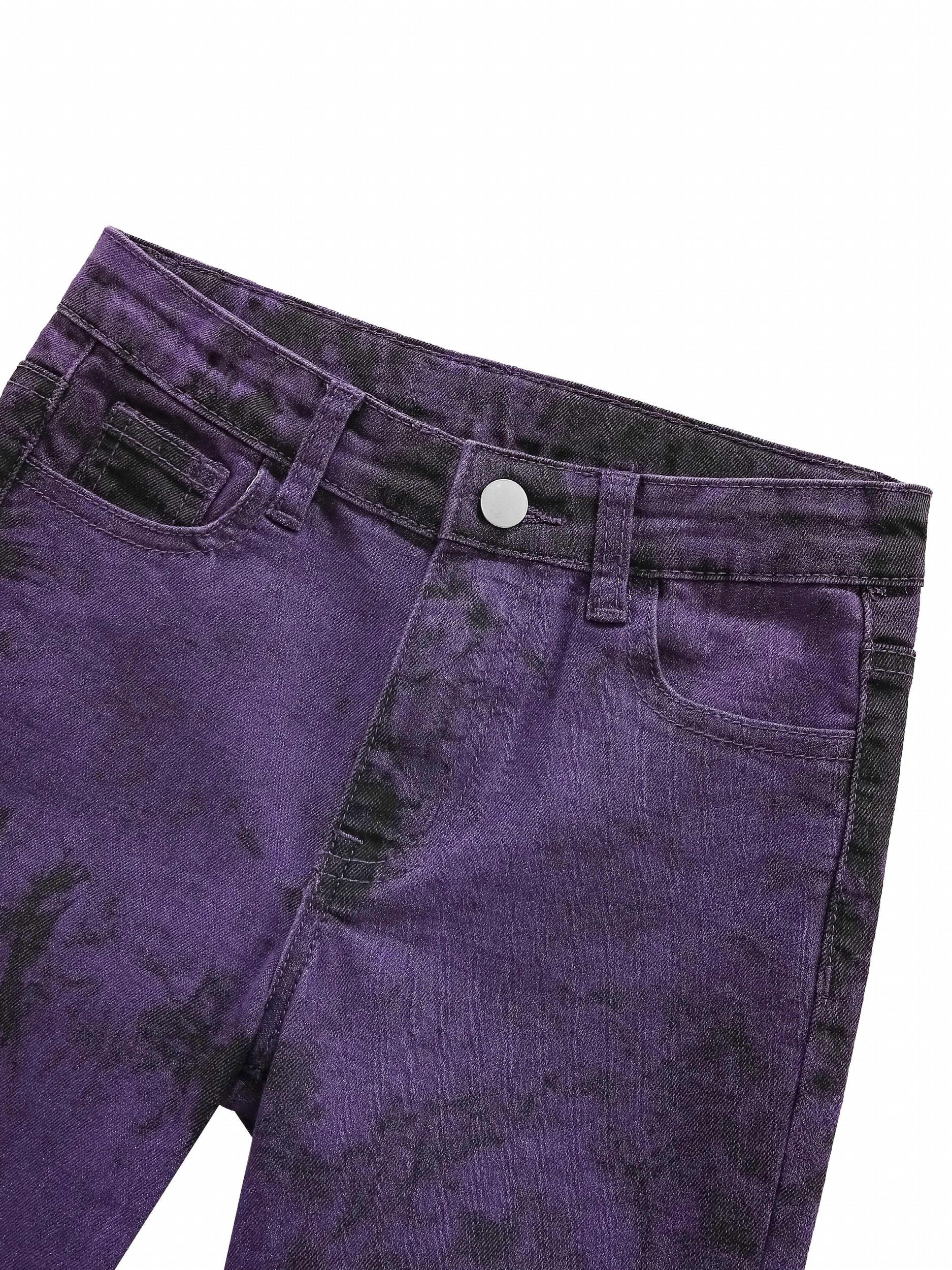 Boys Stylish Tie dye Denim Pants Kids Clothing