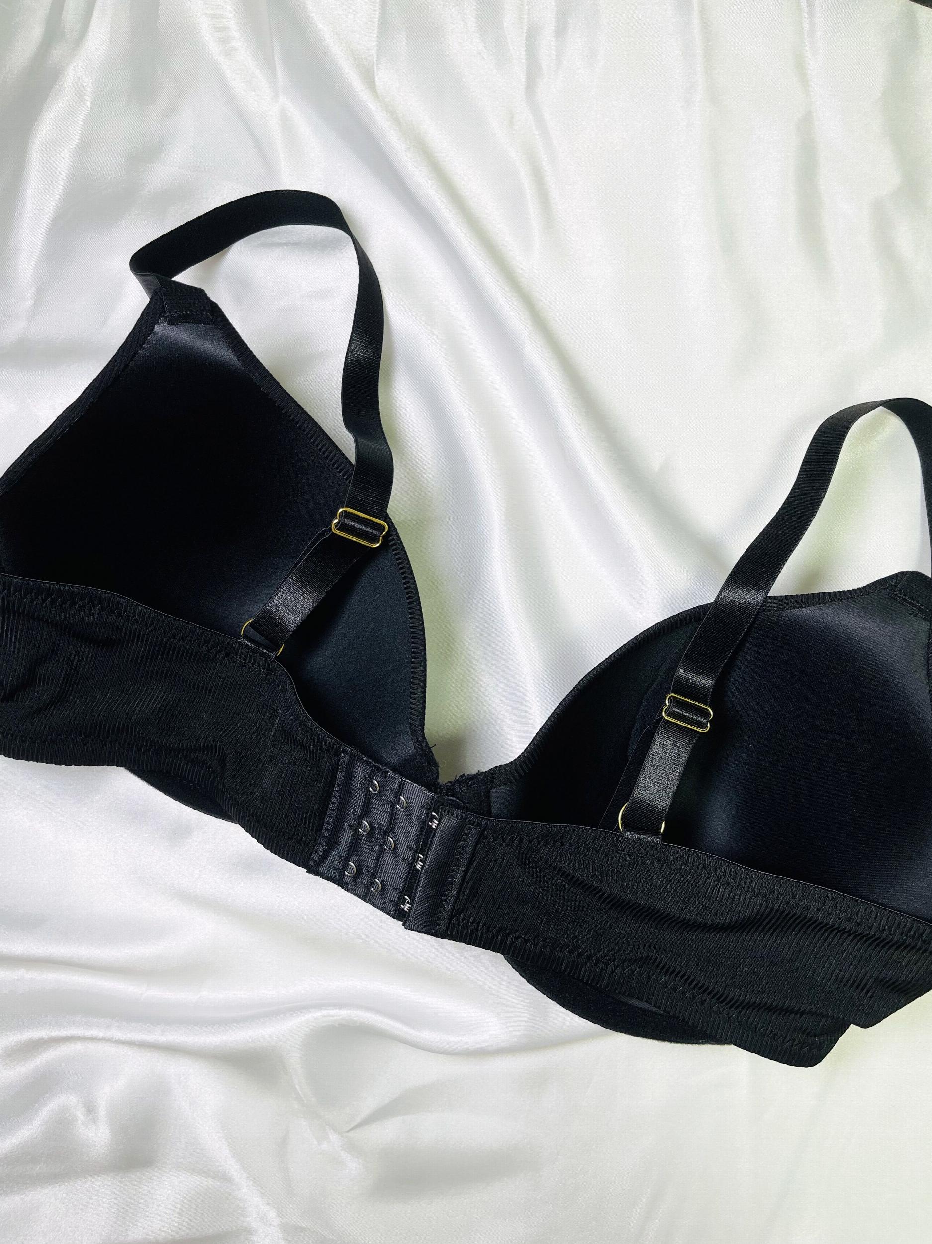 2 Pack Women's Plus Size Comfort Bra Set Seamless Padded Molded Cup 2pcs