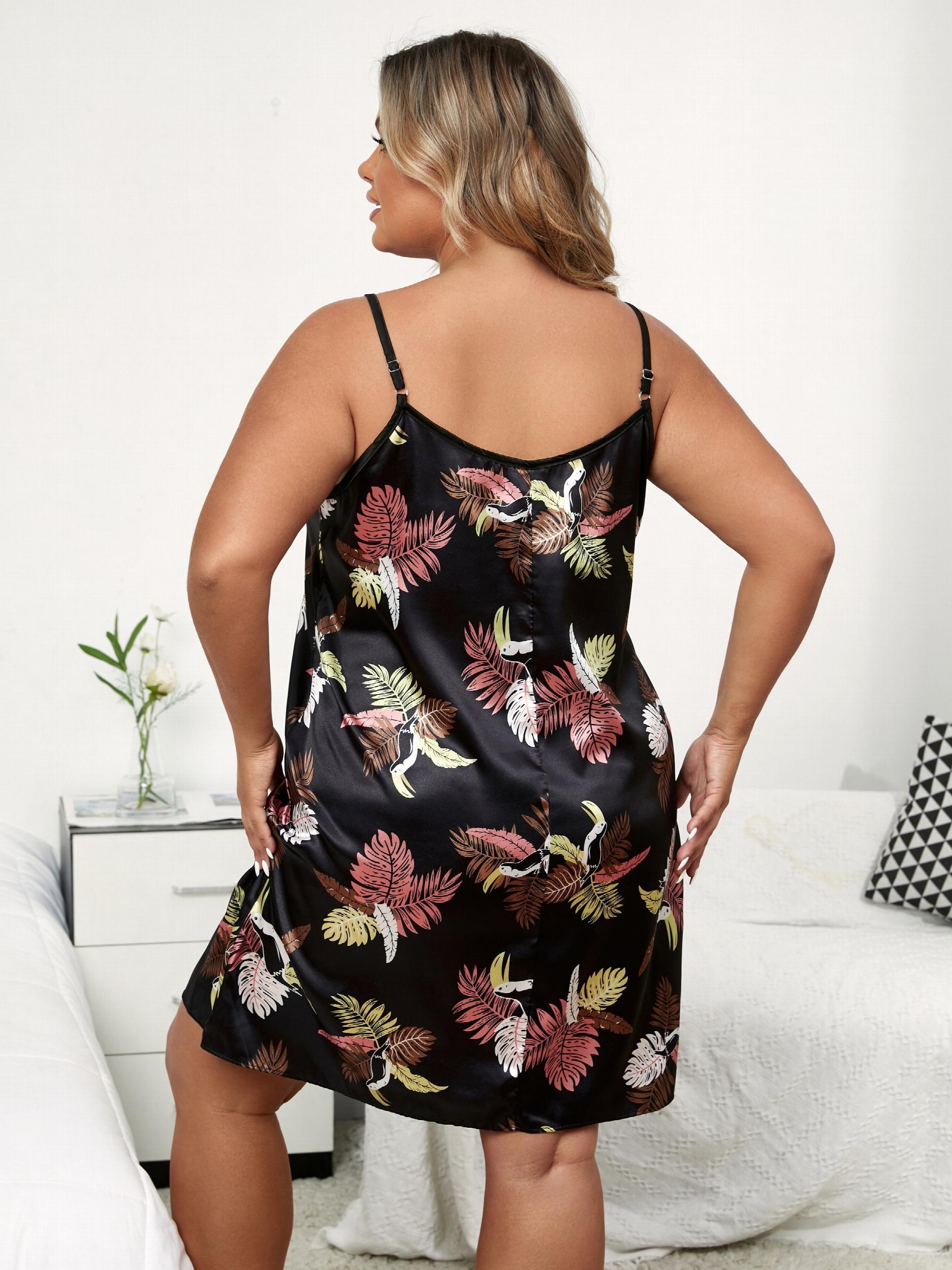 Sexy Nightdress Comfort Smooth Satin Cami S