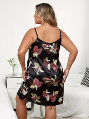 Sexy Nightdress Comfort Smooth Satin Cami S