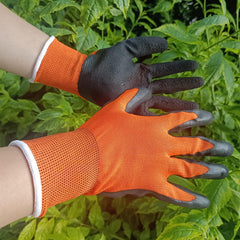 4 Pairs Gardening Gloves - Breathable Yard Garden Gloves - Medium