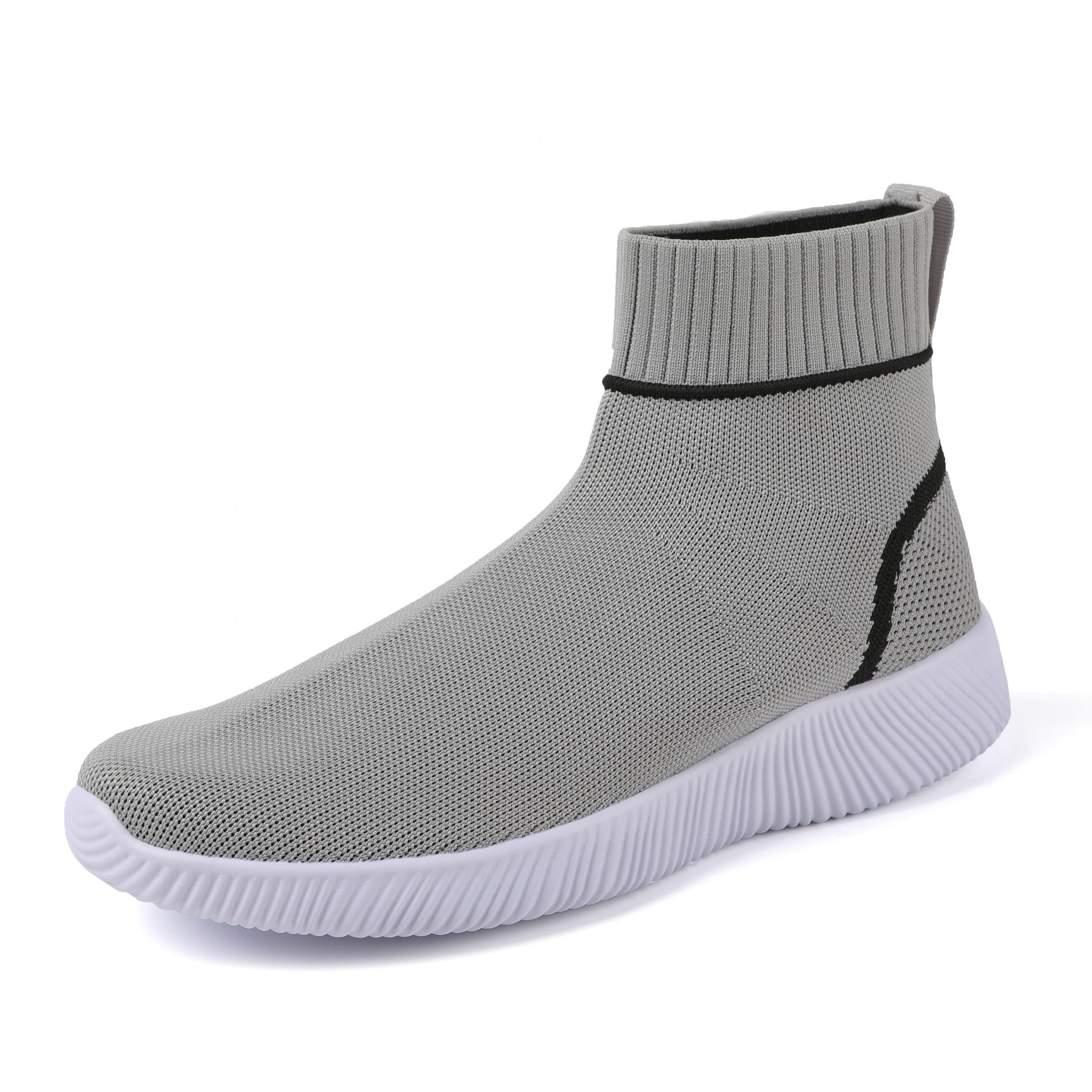 Women's Lightweight Elastic Running Shoes Soft Comfortable Knitted Sneakers
