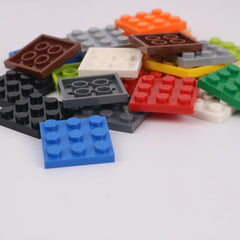 30pcs 3x3 Low Brick Building Blocks MOC 11212 6 Vibrant Colors