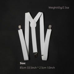 1PC Solid Y Strap College Style