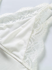 Sexy Lace Trim Cami Dress
