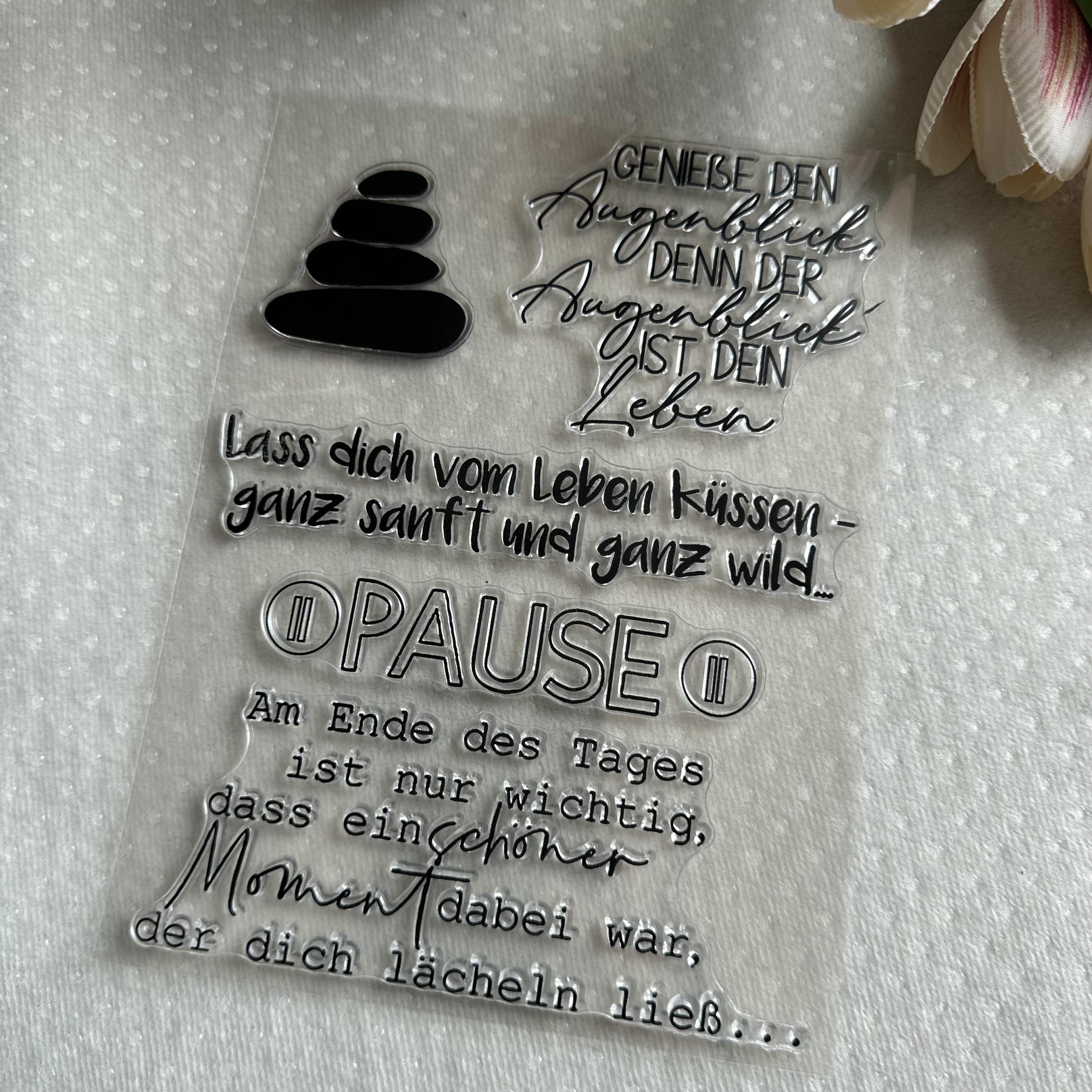 Transparent Silicone Stamp for DIY Scrapbook