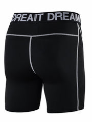 Men's Quick Dry Compression Shorts High Stretch Moisture Wicking Shorts