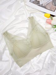 Lace Wireless Bra Full Coverage Comfortable Everyday Lingerie