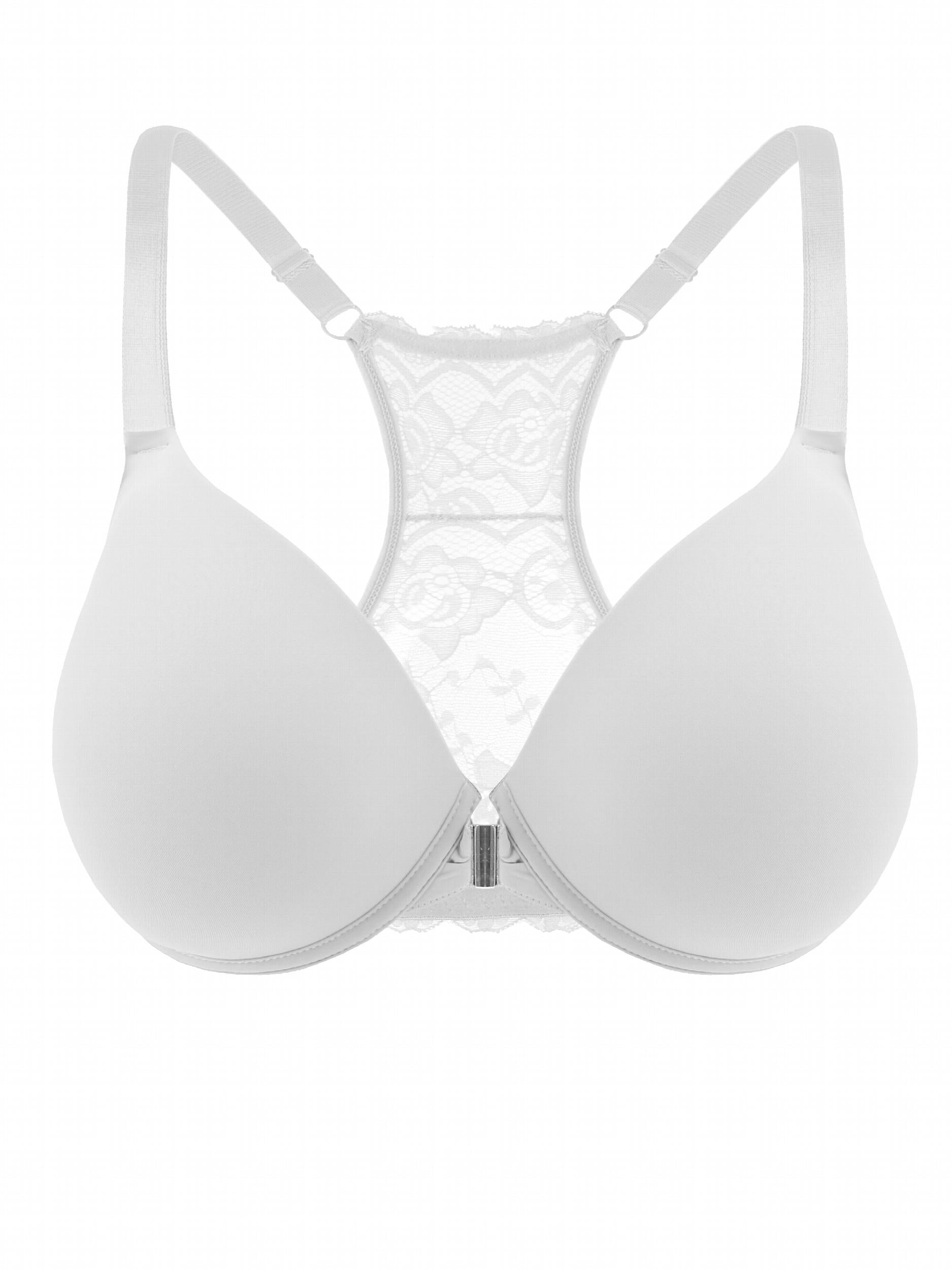 Bra Women's Racer Back Full Cover T shirt Bra