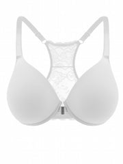 Bra Women's Racer Back Full Cover T shirt Bra