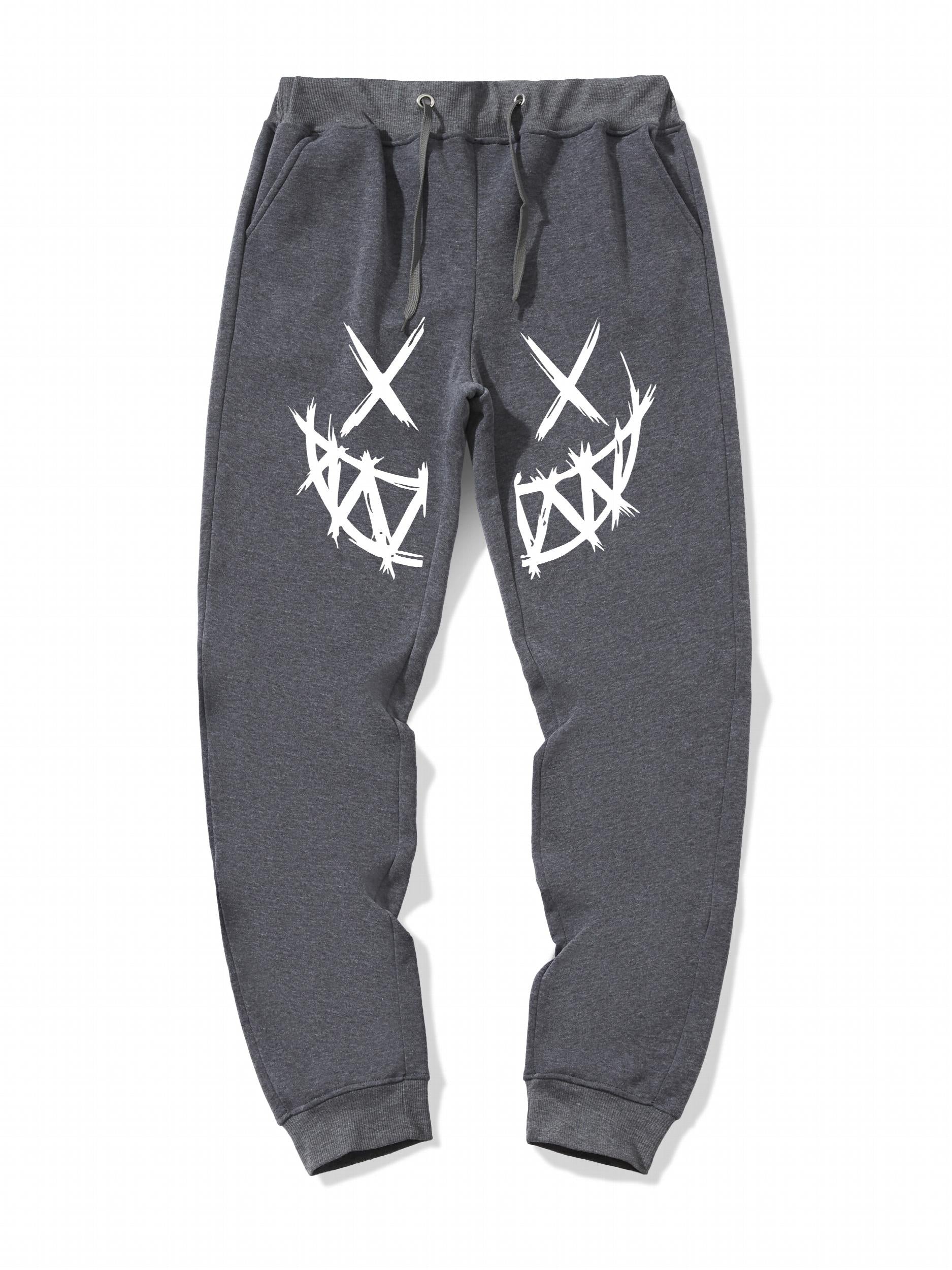 Men's Funny Print Jogger Sweatpants Casual Sport Pants
