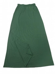 High Waist Solid Split Maxi Skirt for Women