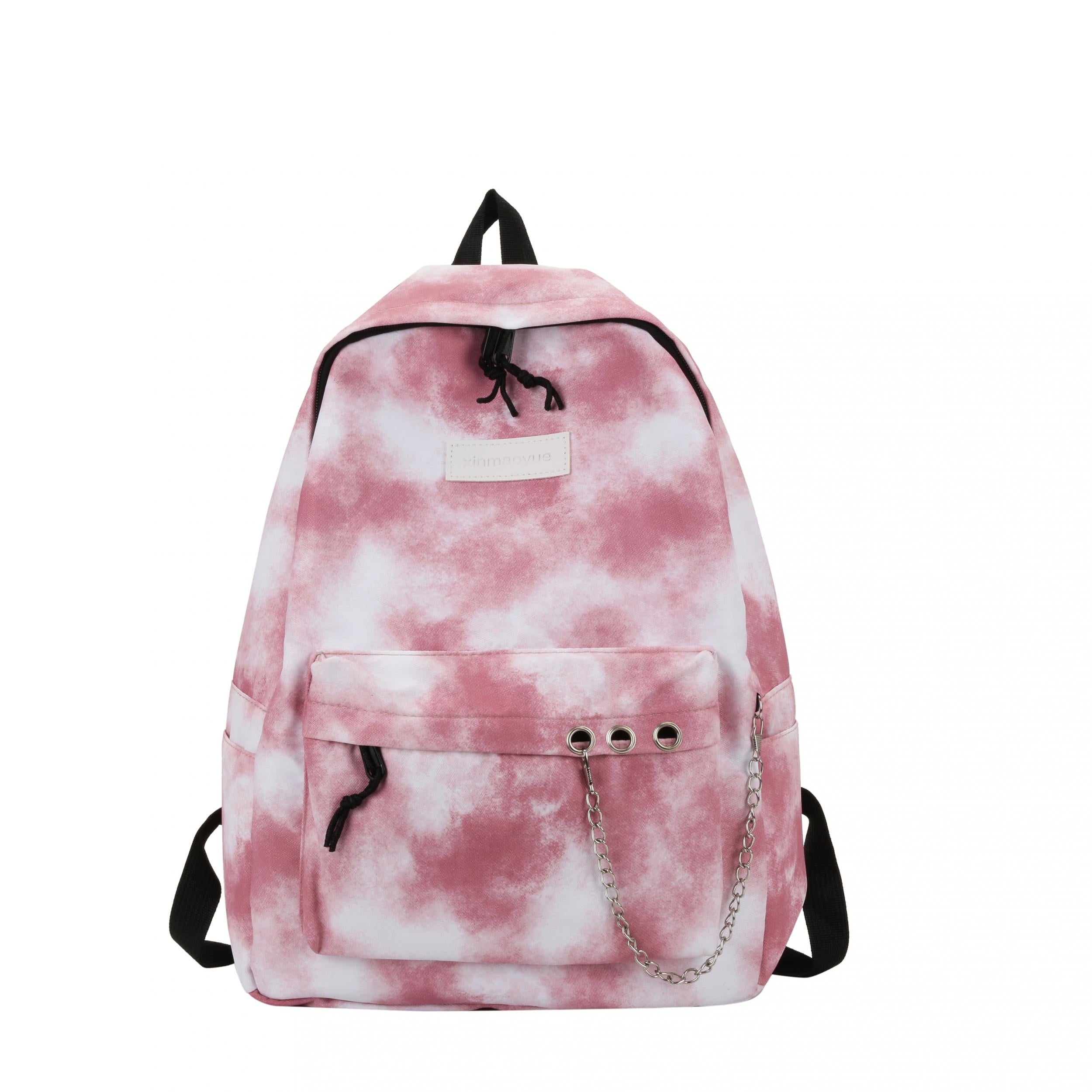 Tie Dye Backpack Large Capacity Casual Backpack for Men and Women