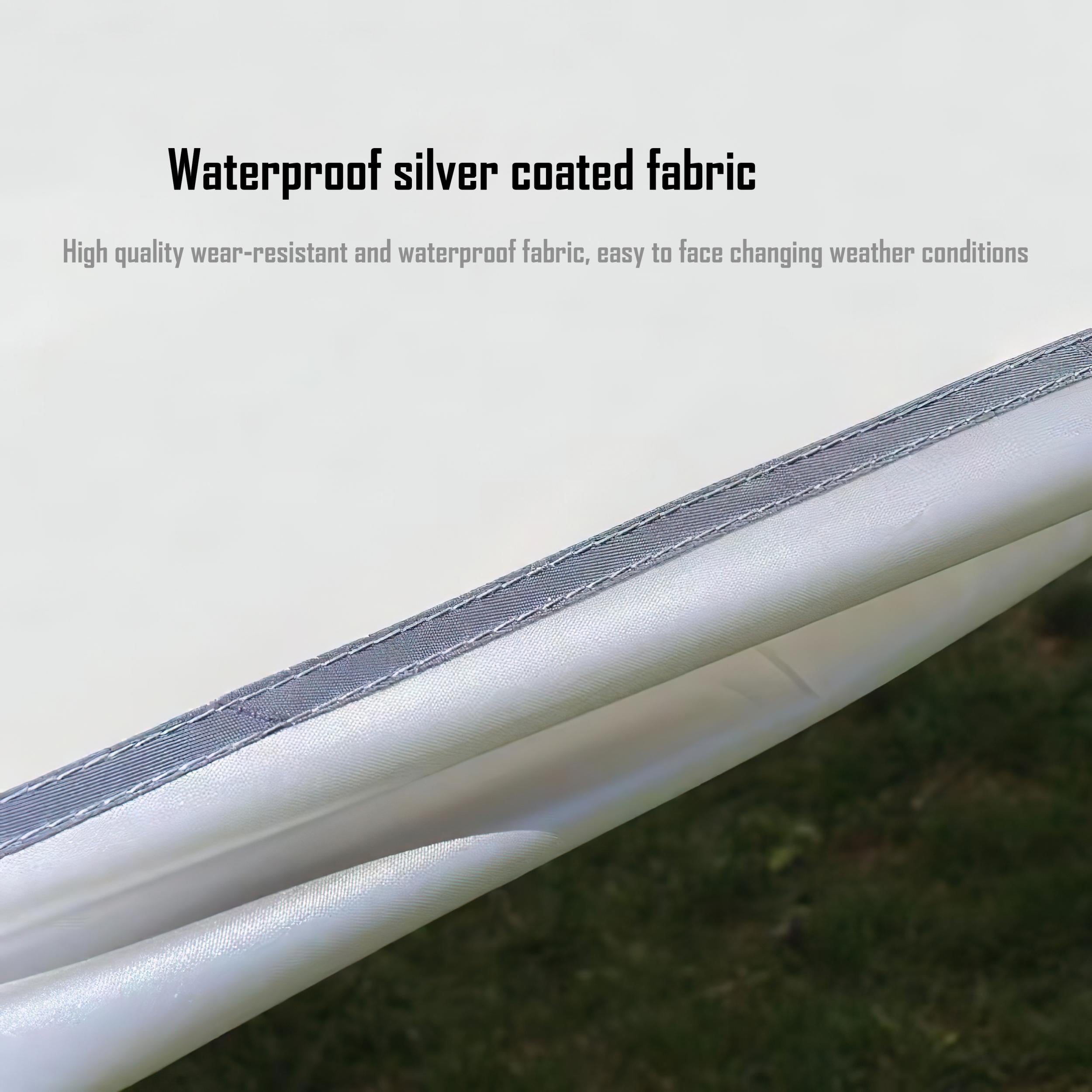 Waterproof Hammock Tent Sunshade Rain Cover for Picnic Boats Swimming
