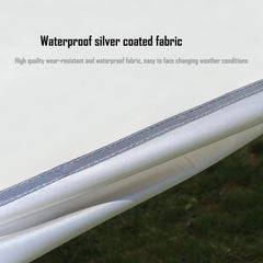Waterproof Hammock Tent Sunshade Rain Cover for Picnic Boats Swimming