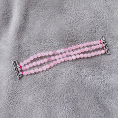 Pink Crystal Elastic Strap for Smart Watch