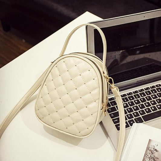 Diamond Lattice Shoulder Crossbody Bag for Women