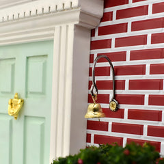Mini Dollhouse Doorbell Ornament for 1:12 Furniture, Realistic Design
