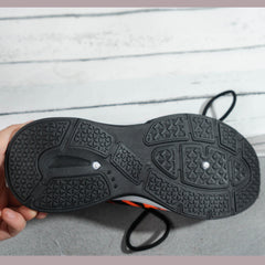 Women's Knitted Sports Shoes Lightweight Lace Up Outdoor Running Shoes