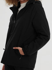 Women's Windproof Warm Hooded Jacket Winter Coat