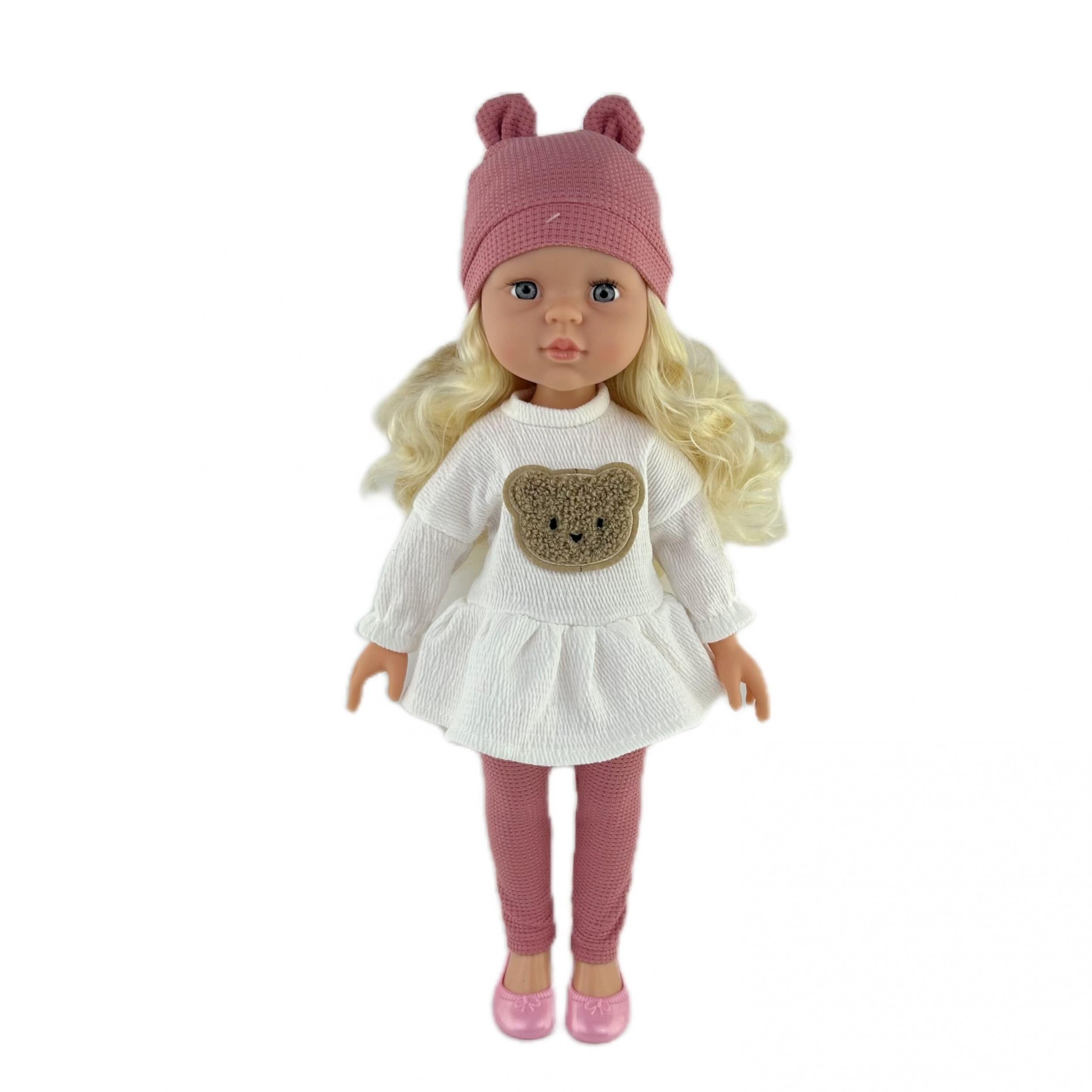Anime Theme 18 Inch Doll with Comb Accessories Vinyl Body Skin Doll Accessories