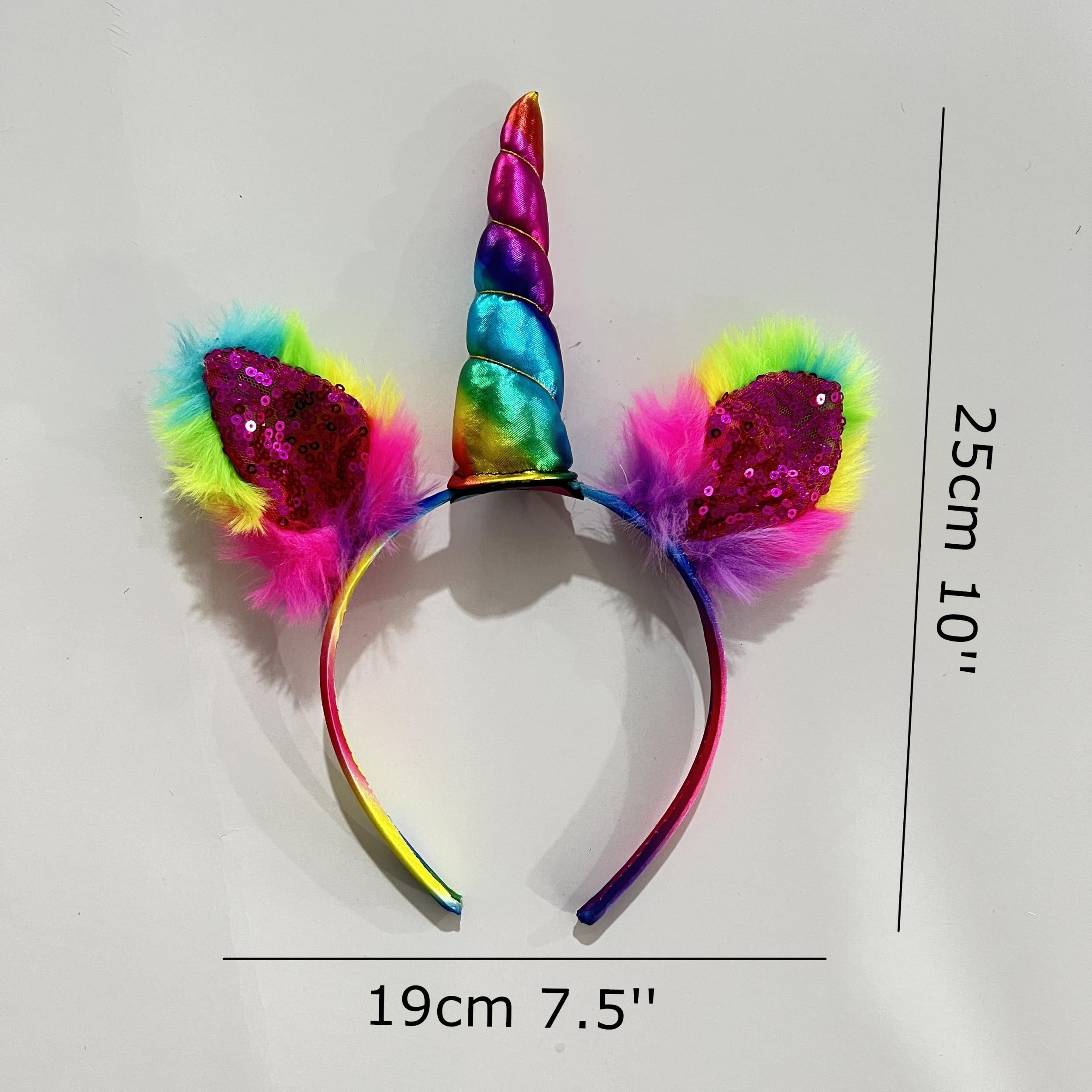 Rainbow Unicorn Headband for Party Performance