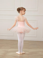 Girls Sequin Tutu Ballet Leotard Gymnastics Dance Yoga