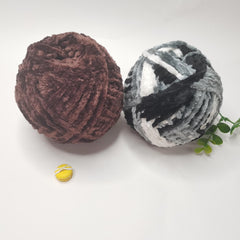 Soft Chenille Yarn Blanket Yarn Comfortable Velvet Yarn 150 Meters