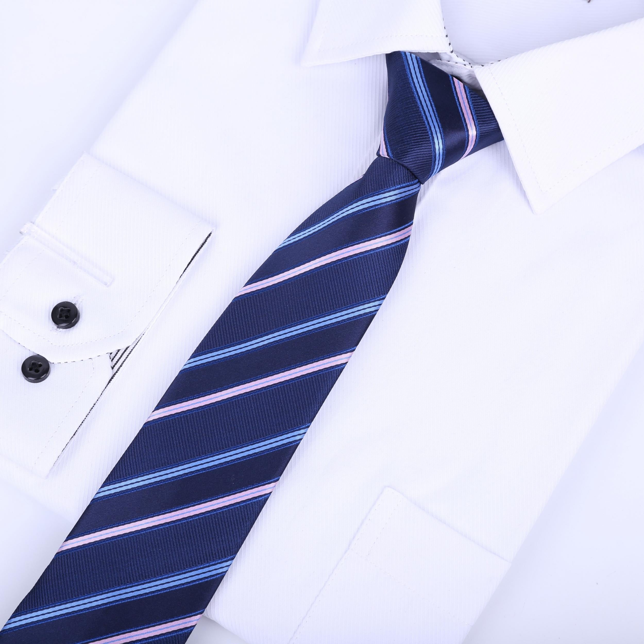 Dark Jacquard Neck Ties for Men and Women