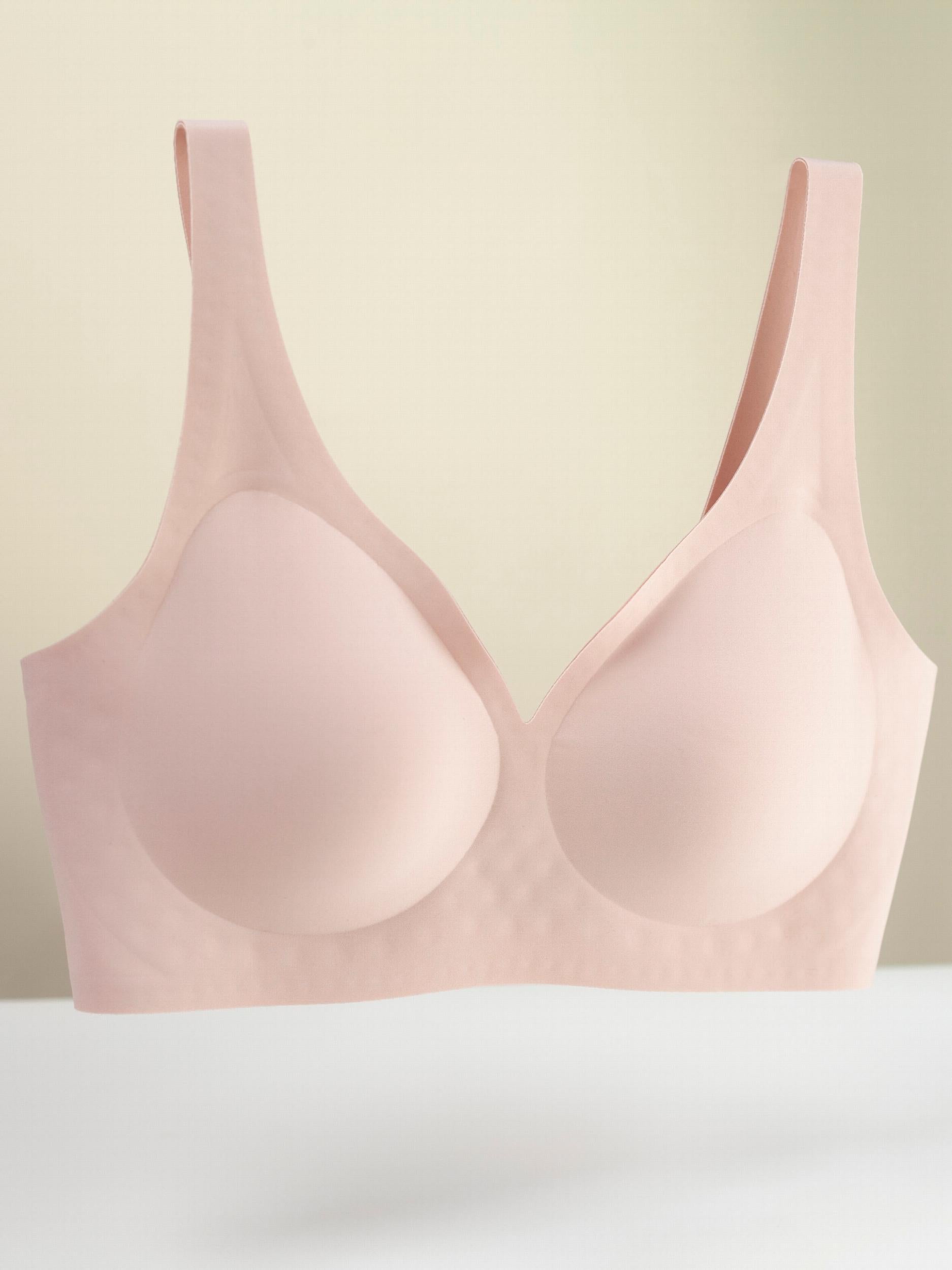 Seamless Push Up Bra Thin Padded Comfort