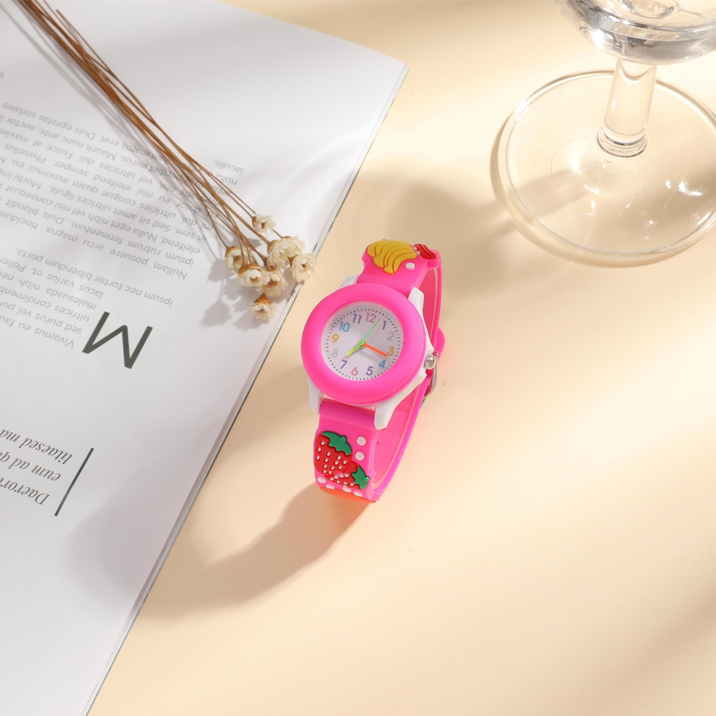 Kids Fruit Quartz Watch For Girls