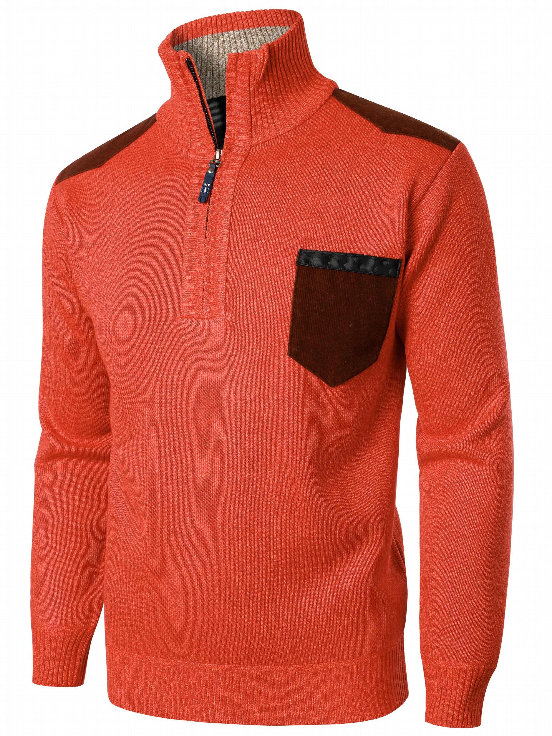 Men's Casual Warm Knitted Sweater for Fall Winter