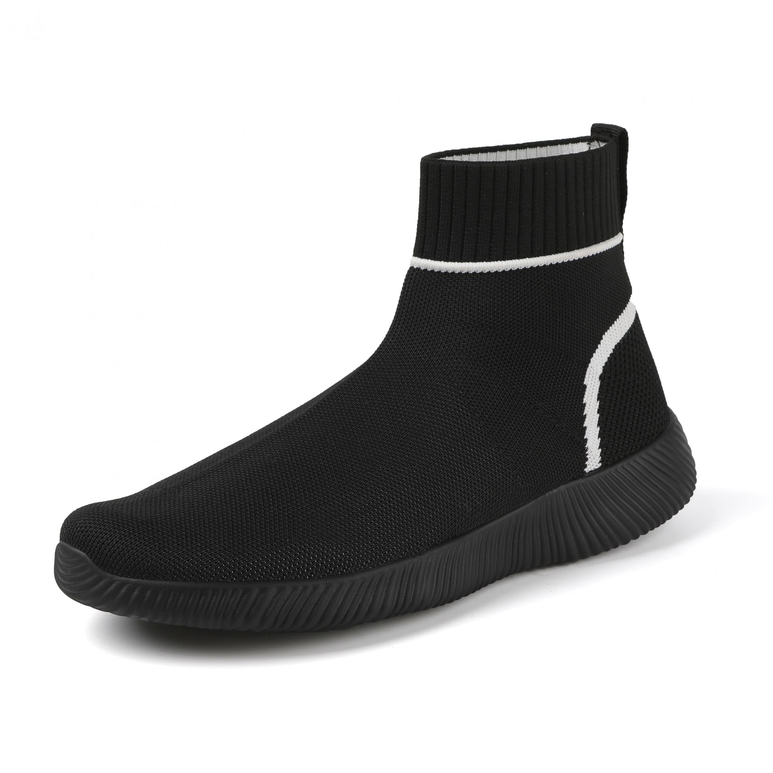 Women's Lightweight Elastic Running Shoes Soft Comfortable Knitted Sneakers