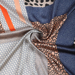 Men's Leopard Spotted Square Scarf