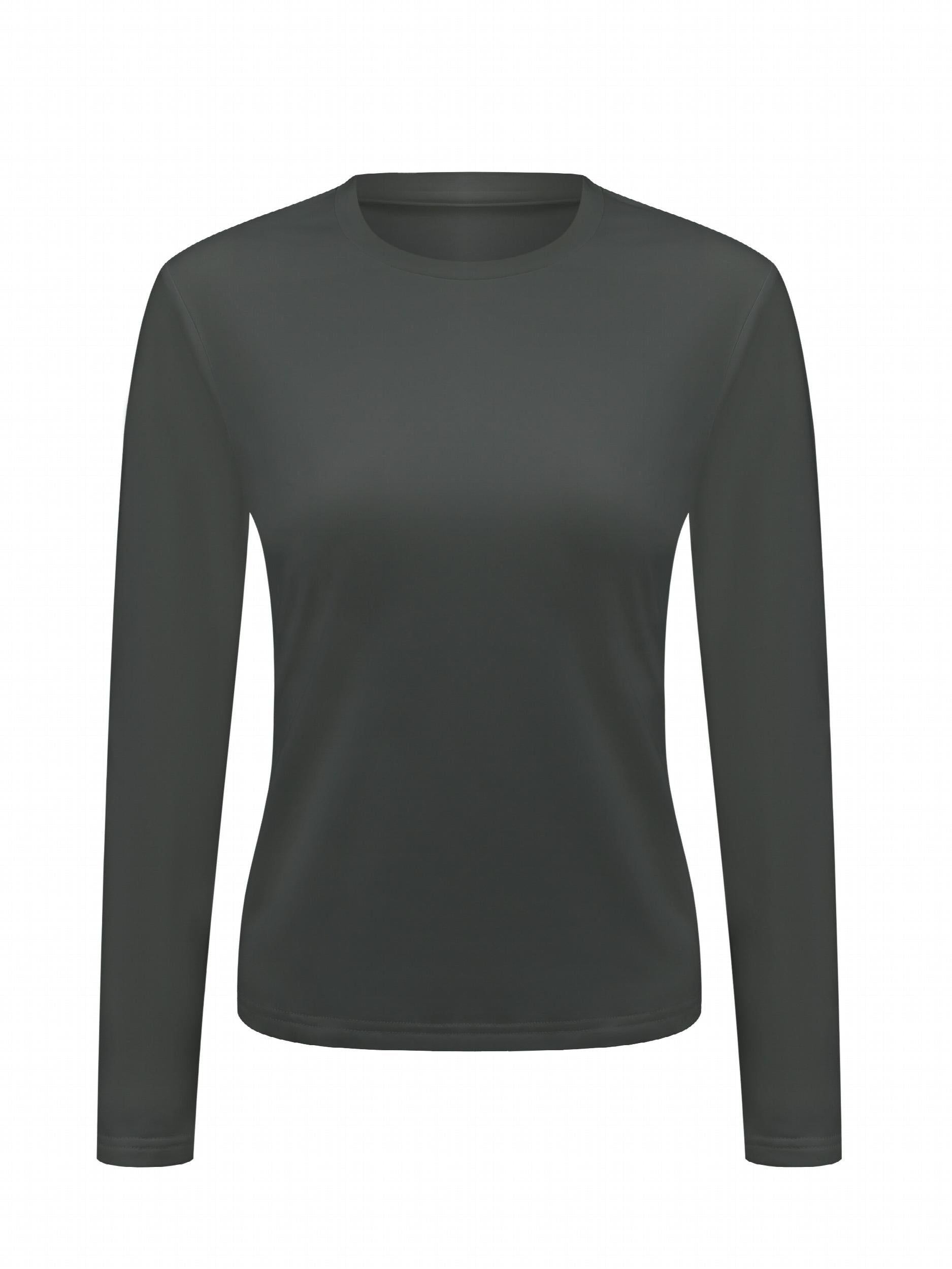 Women's Solid Warm Fleece Top - Autumn Winter Clothing
