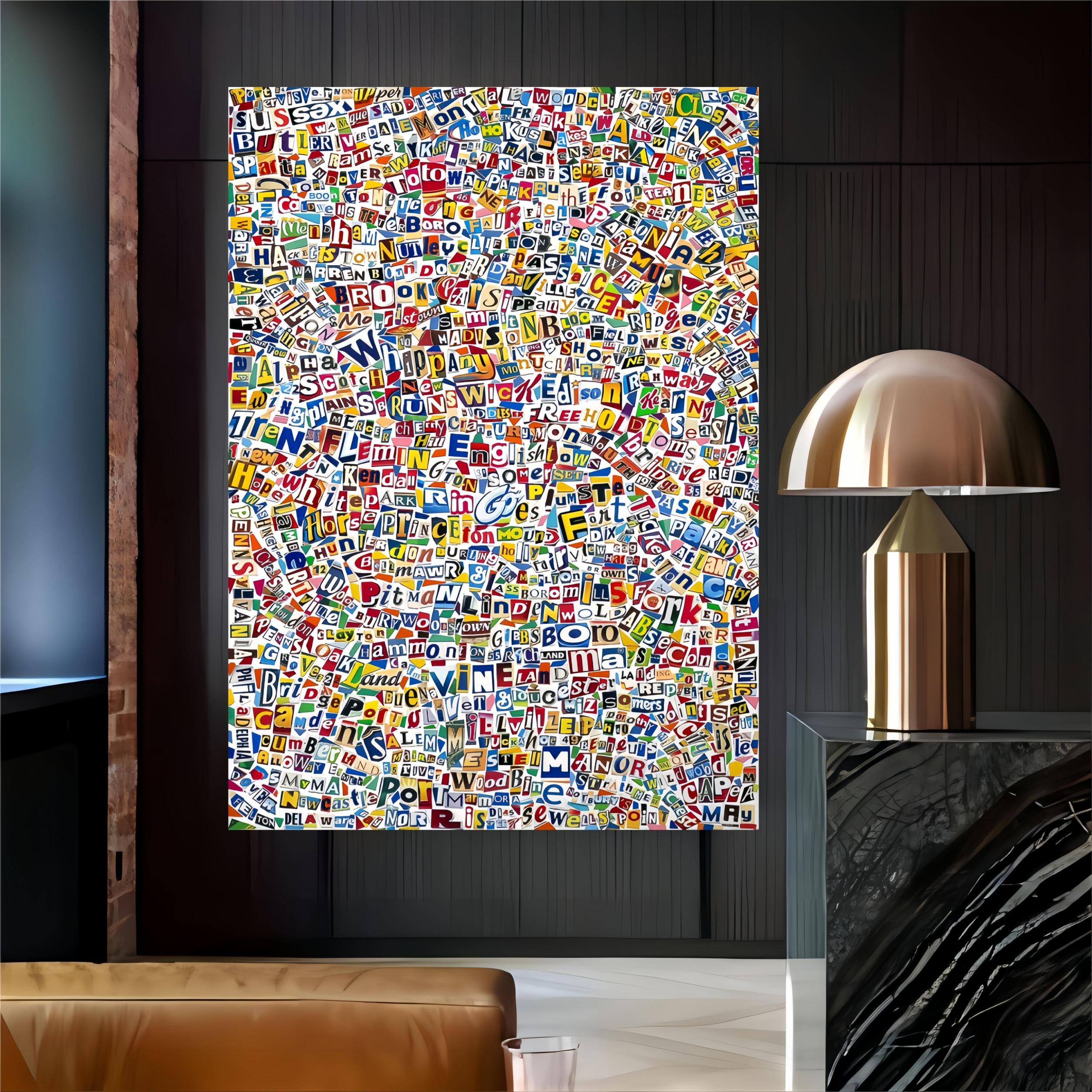 Large Jigsaw Puzzle 1000pcs 50x70cm, Framed Edges, Easy for Beginners