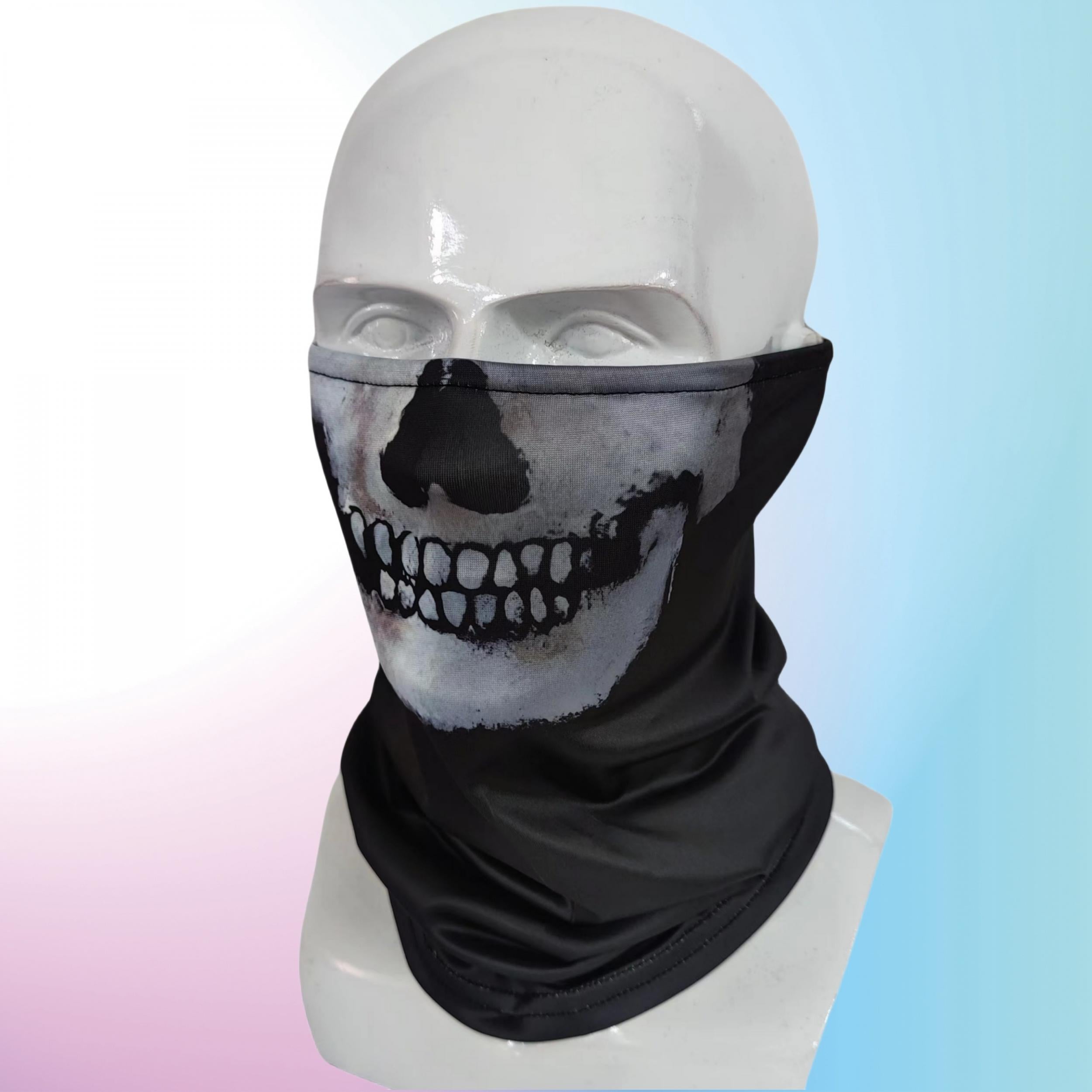 Halloween Dress Up Hat Riding Mask Sweat Absorption Sunscreen Headgear