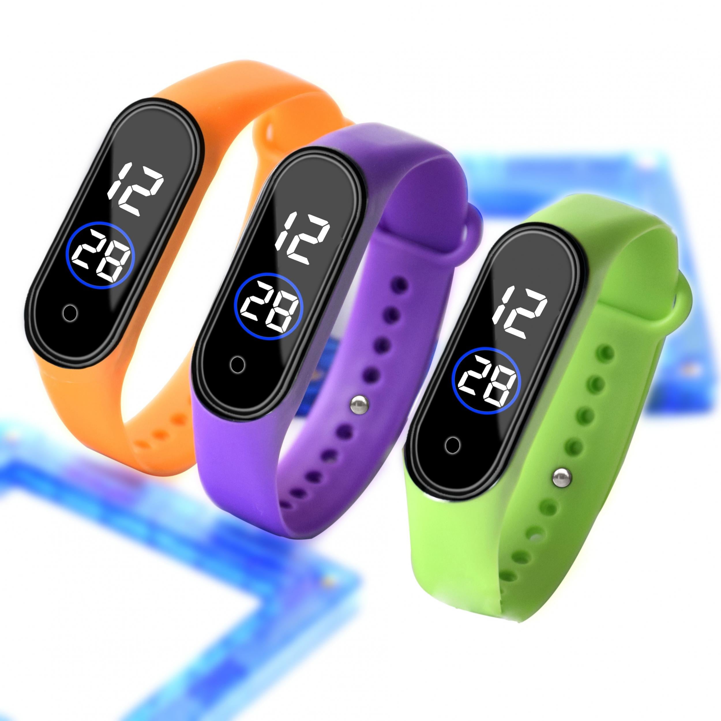 Colorful Outdoor Sports Watch Waterproof LED Digital Watch