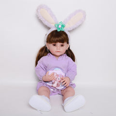 22 Inch Realistic Newborn Baby Doll Reborn Baby Dolls for Girls Boys