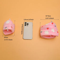 Small Animal Cozy Bed Cave for Guinea Pig Hamster Rabbit Hedgehog