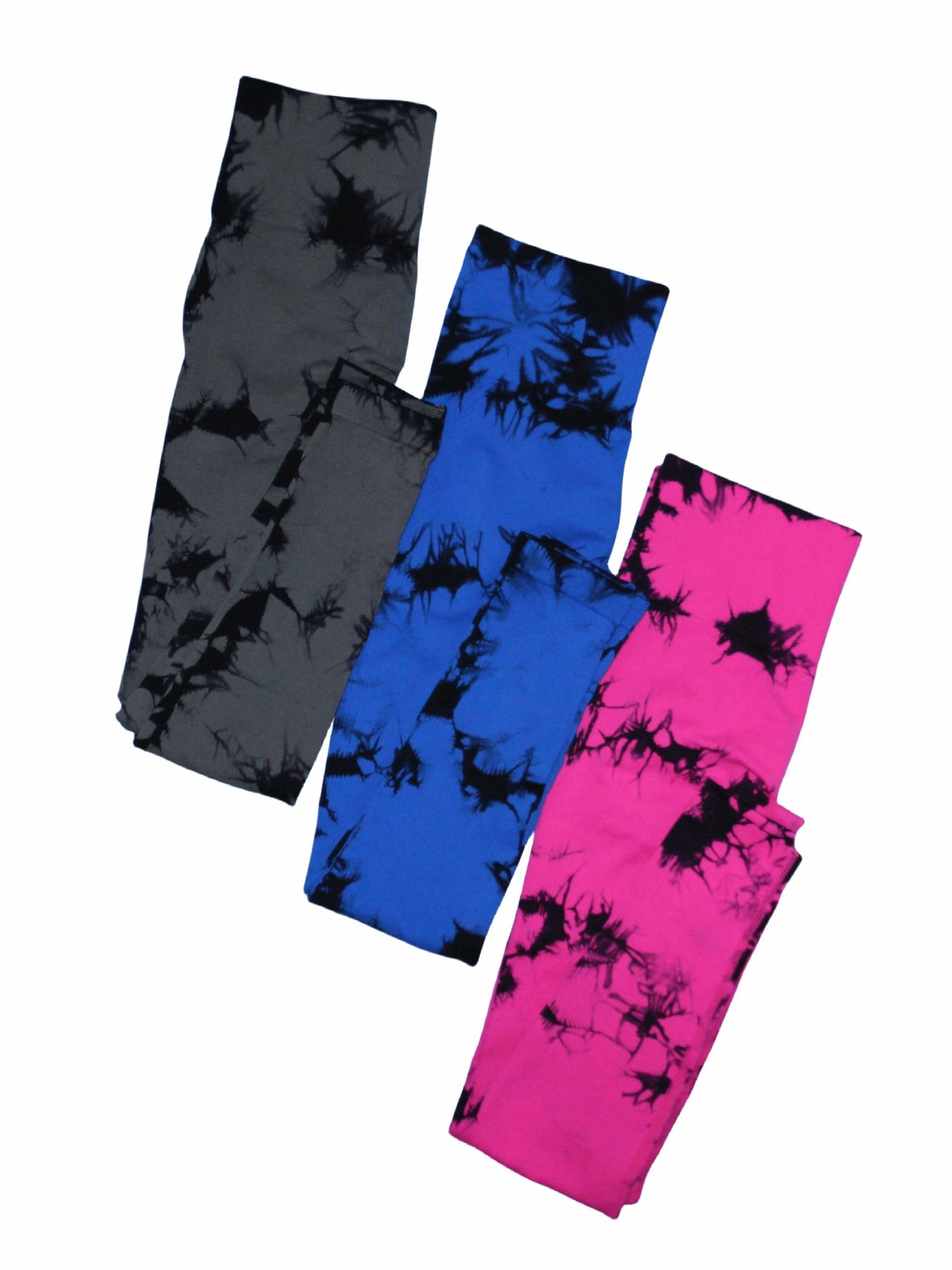 Tie Dye Seamless High Waist Leggings for Women