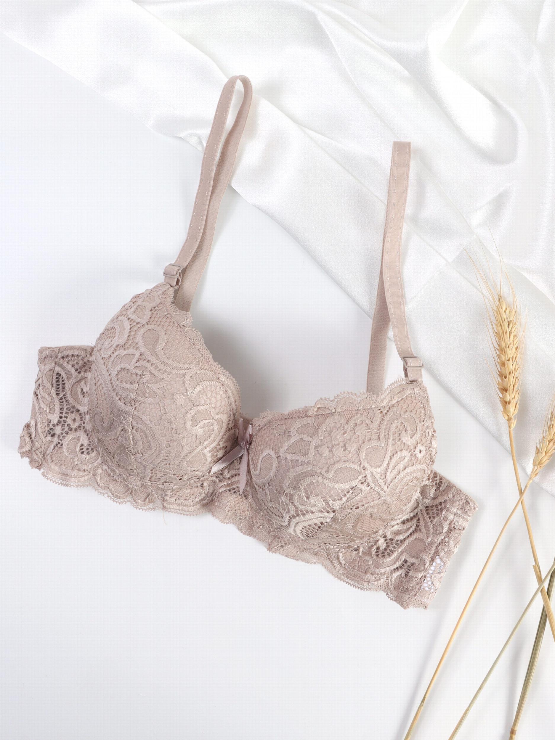 Lace Push Up Bra Comfy & Breathable Women's Lingerie