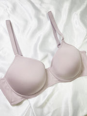 3 Pack Plus Size Bra Set Women's Plus Molded Cup Smoothing