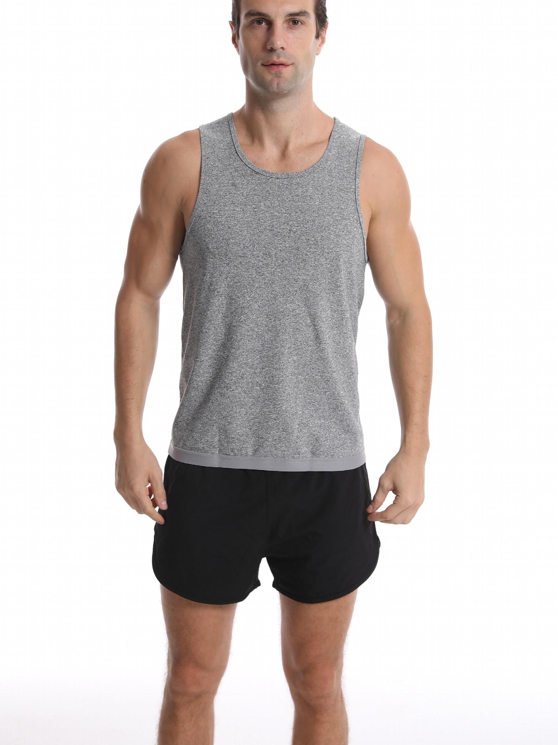 Men's Sauna Vest Workout Sweat Tank Top Waist Trainer Compression Vest