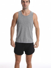 Men's Sauna Vest Workout Sweat Tank Top Waist Trainer Compression Vest