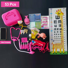 Kids Doctor Playset Pretend Medical Kit for Toddlers Educational Toy