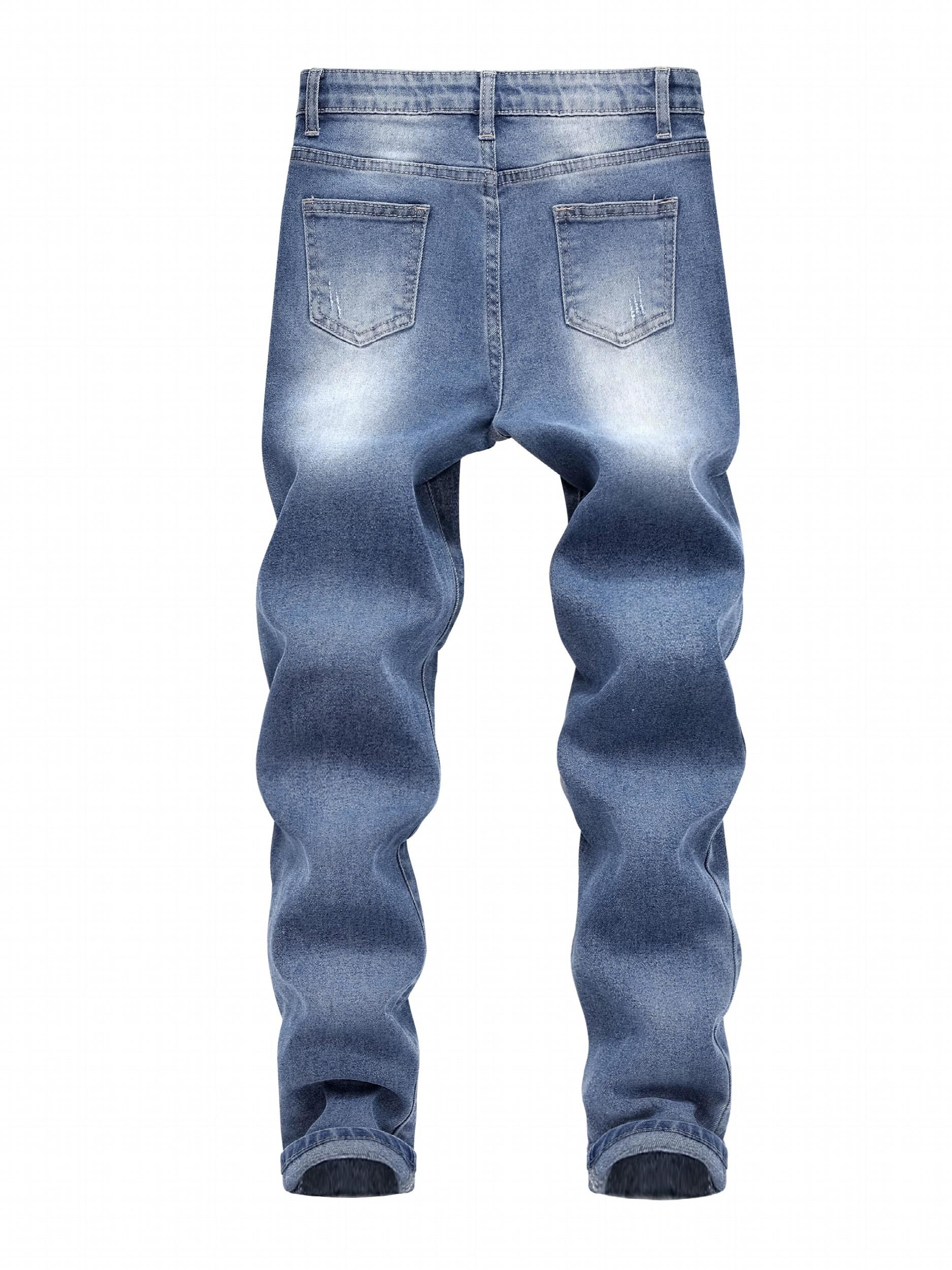 Boys Slim Fit Denim Long Pants With Pocket